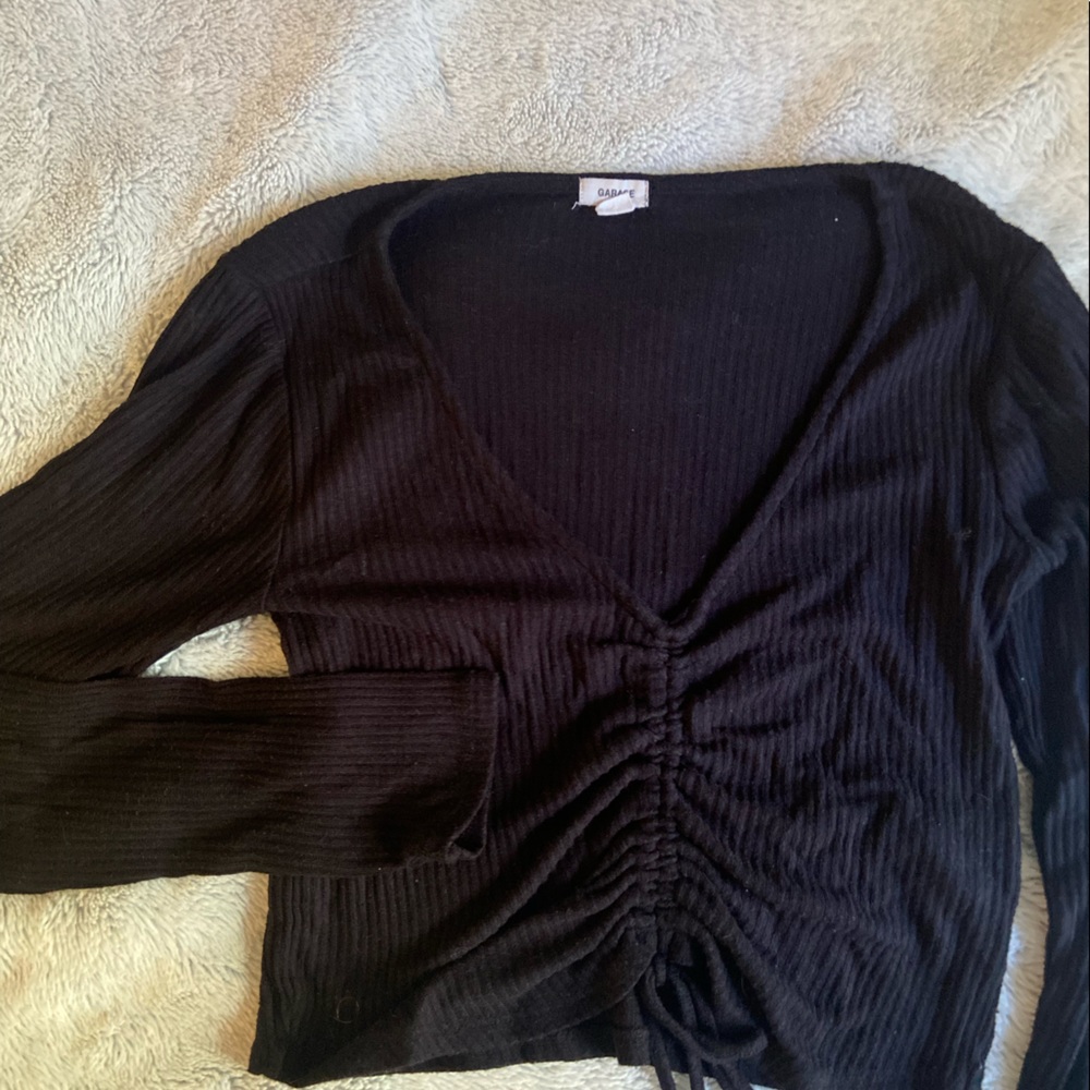 Garage black long sleeve